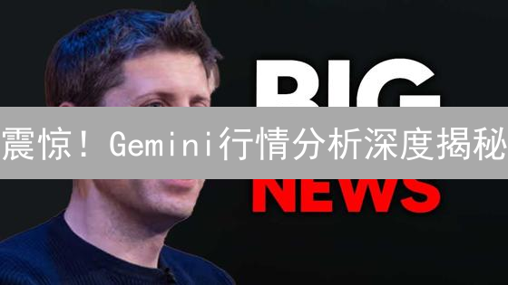 震惊！Gemini行情分析深度揭秘：新手也能精准把握投资时机？