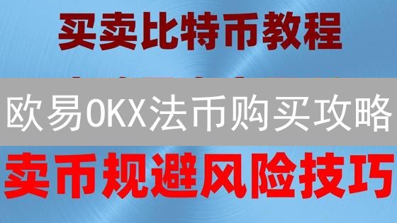 欧易OKX法币购买攻略：新手也能快速上手！
