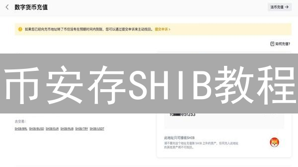 币安存SHIB教程：安全快速，避坑指南！🔥